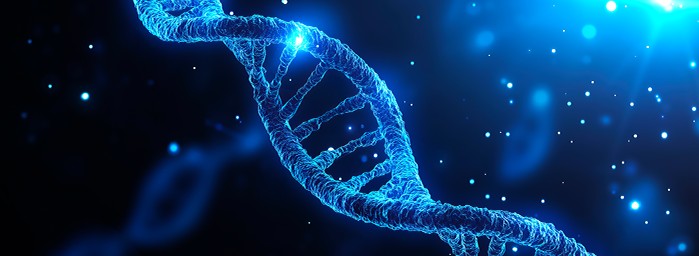아트셀 자가세포 재생 원리를 보여주는 DNA 이미지